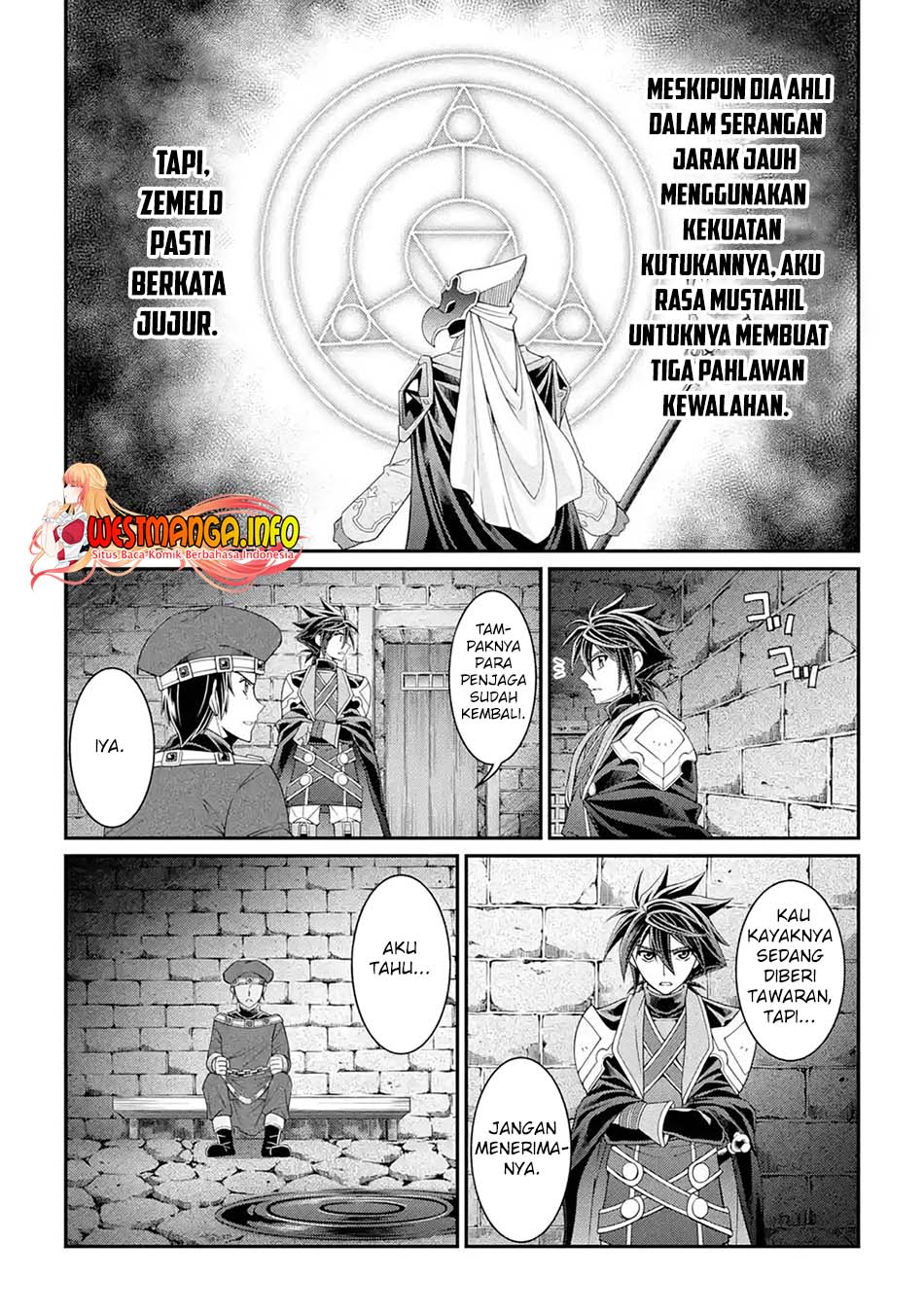 Shikkoku tsukai no saikyo yusha nakama zen’in ni uragira retanode saikyo no mamono Chapter 45 Gambar 5