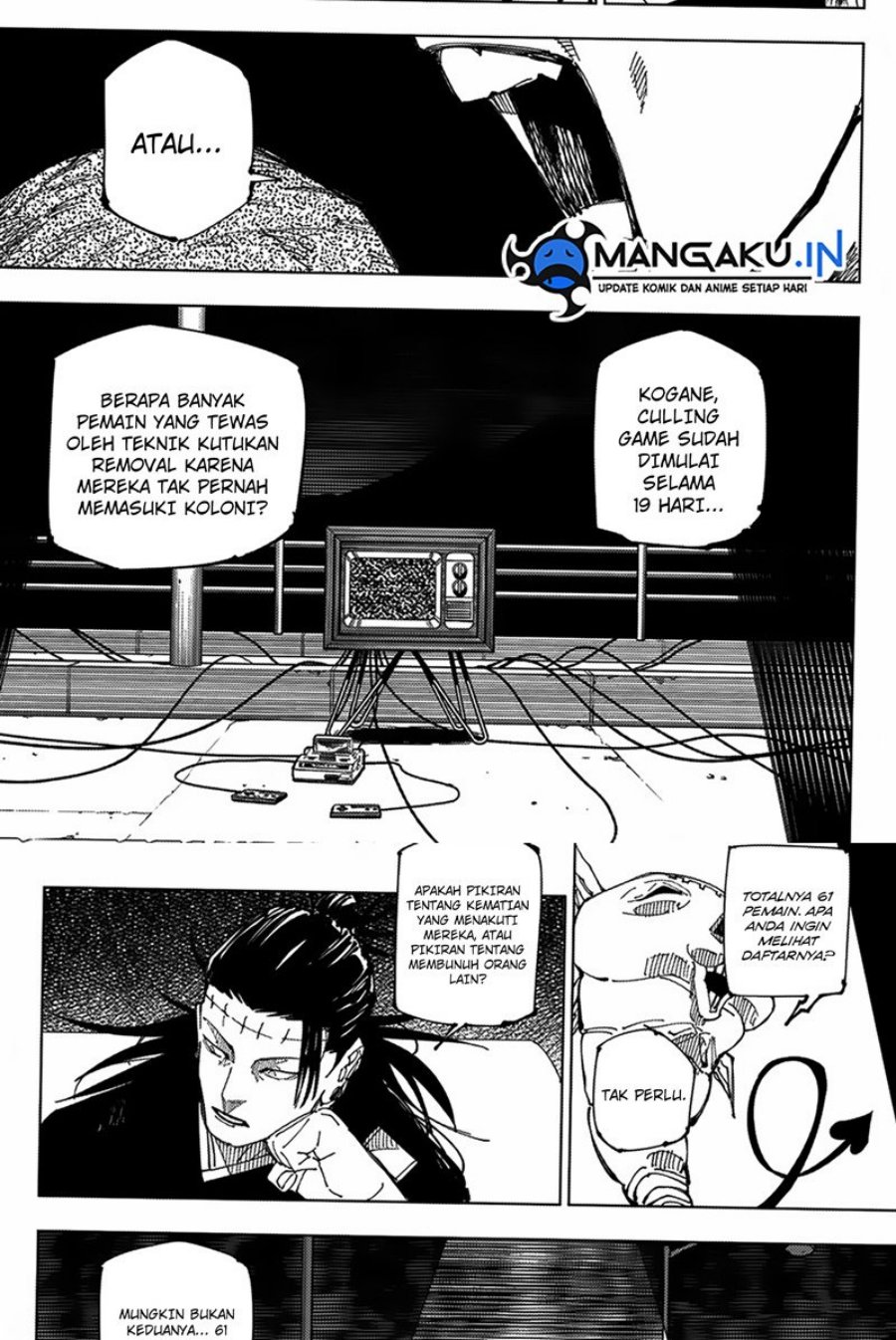 Jujutsu Kaisen Chapter 222 halaman 4