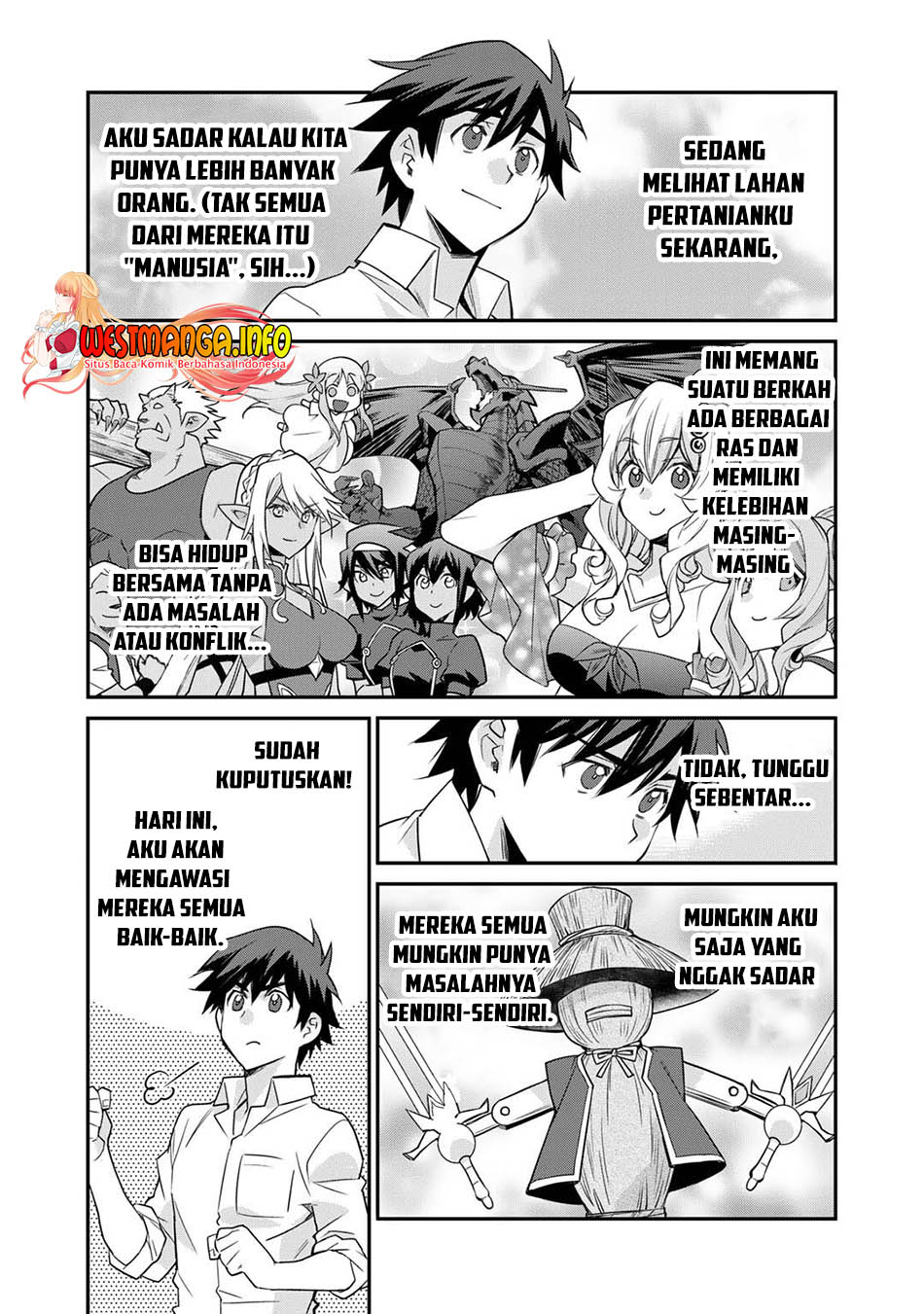 Isekai de Tochi o Katte Noujou o Tsukurou Chapter 42.5 - Halaman 4
