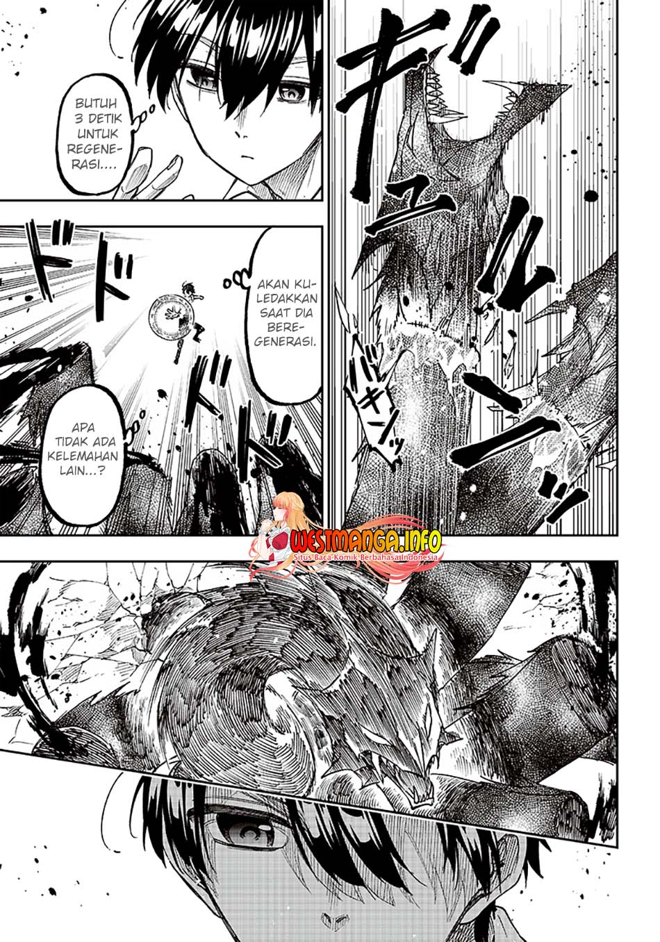 Kyuuseishu MESHIA ~Isekai wo sukutta moto yuusha ga mamono no afureru genjitsu sekai wo musou suru~ Chapter 17 - Halaman 5