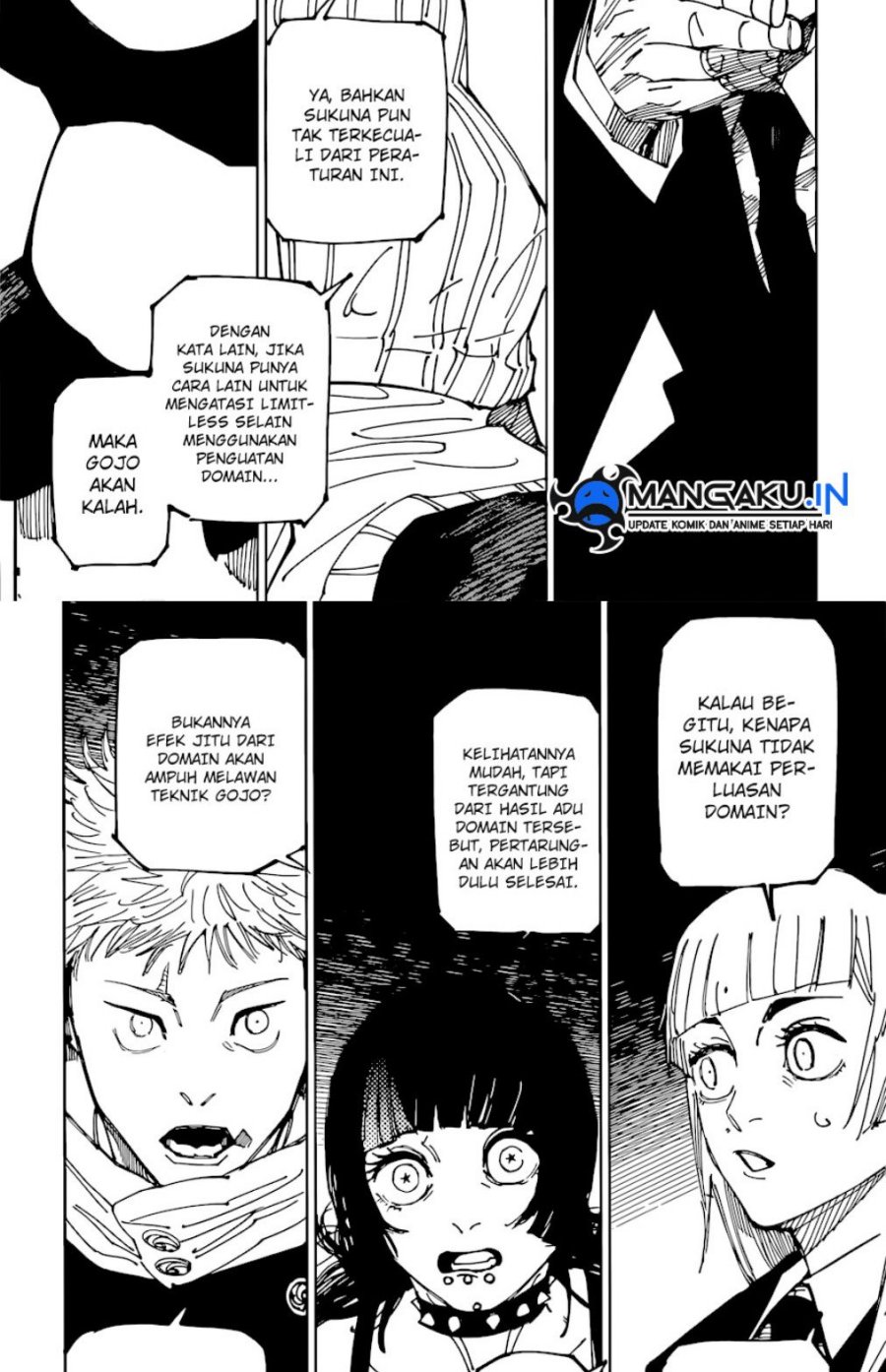 Jujutsu Kaisen Chapter 225 halaman 4