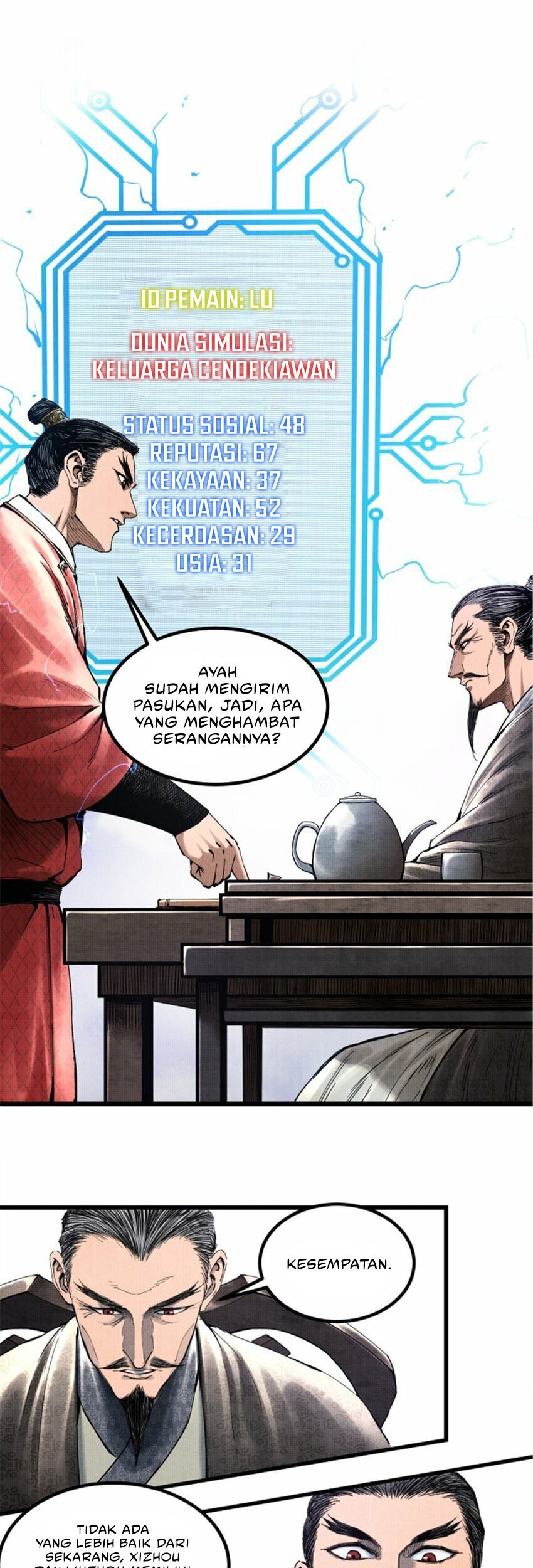 Lu Bu’s Life Simulator Chapter 54 halaman 6