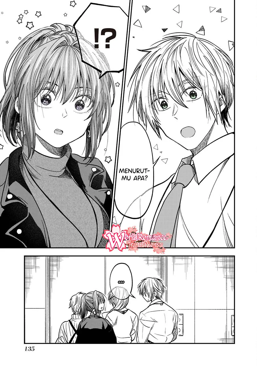 Awkward Senpai Serialization Chapter 19.5 halaman 4