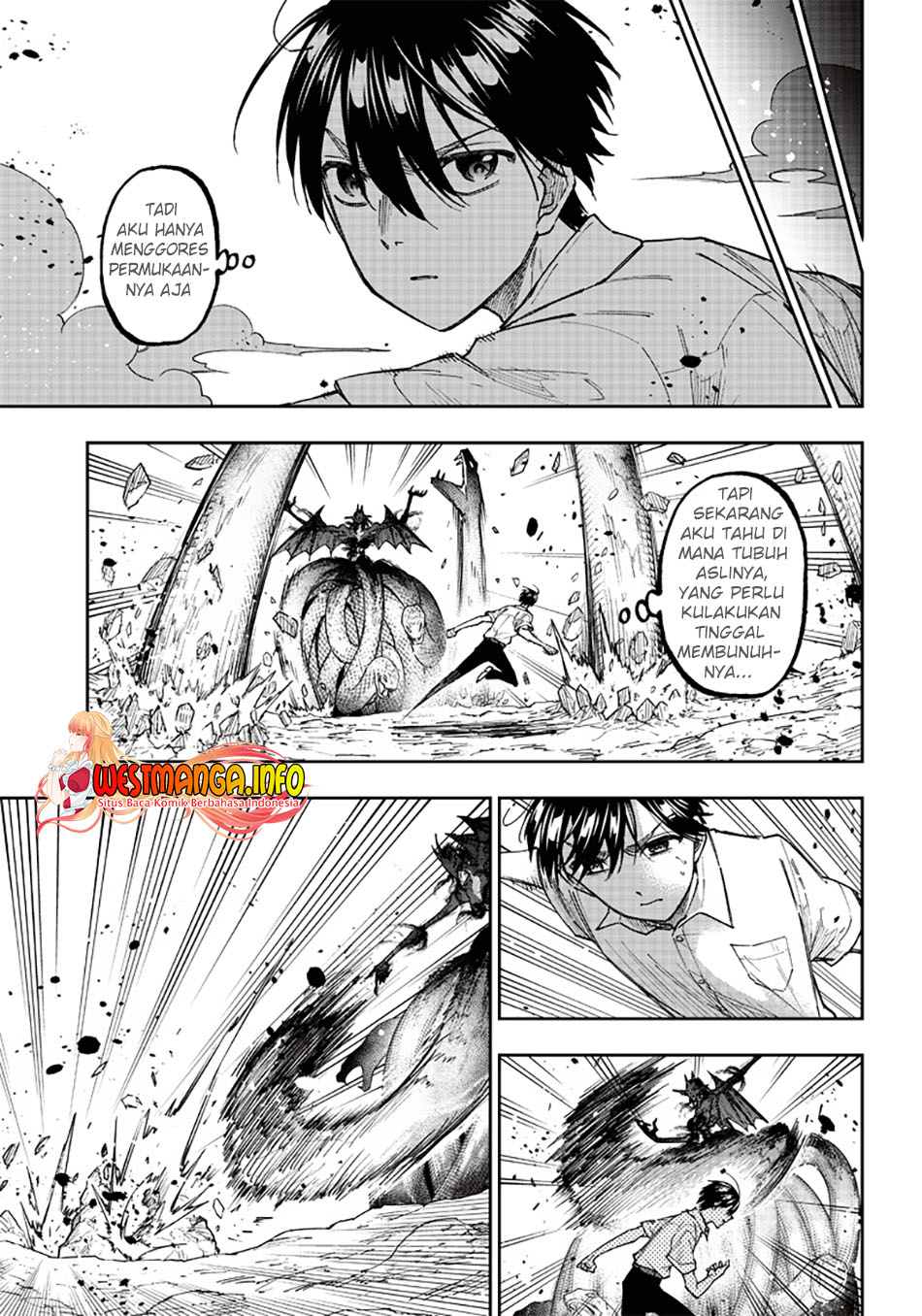 Kyuuseishu MESHIA ~Isekai wo sukutta moto yuusha ga mamono no afureru genjitsu sekai wo musou suru~ Chapter 19 - Halaman 5