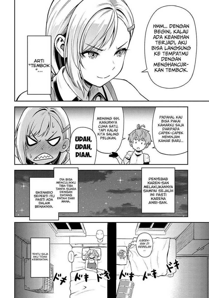 Toshiue elite onna kishi ga boku no mae de dake kawaii Chapter 17.2 Gambar 4