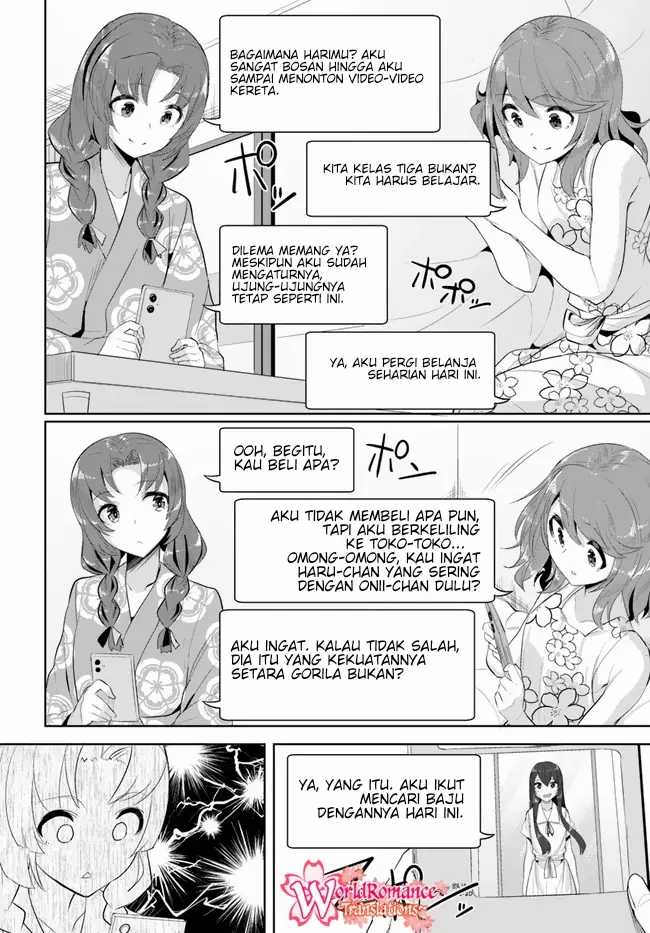 Tenkou-saki no Seiso Karen na Bishoujo ga, Mukashi Danshi to Omotte Issho ni Asonda Osananajimi datta Ken Chapter 09 Gambar 7