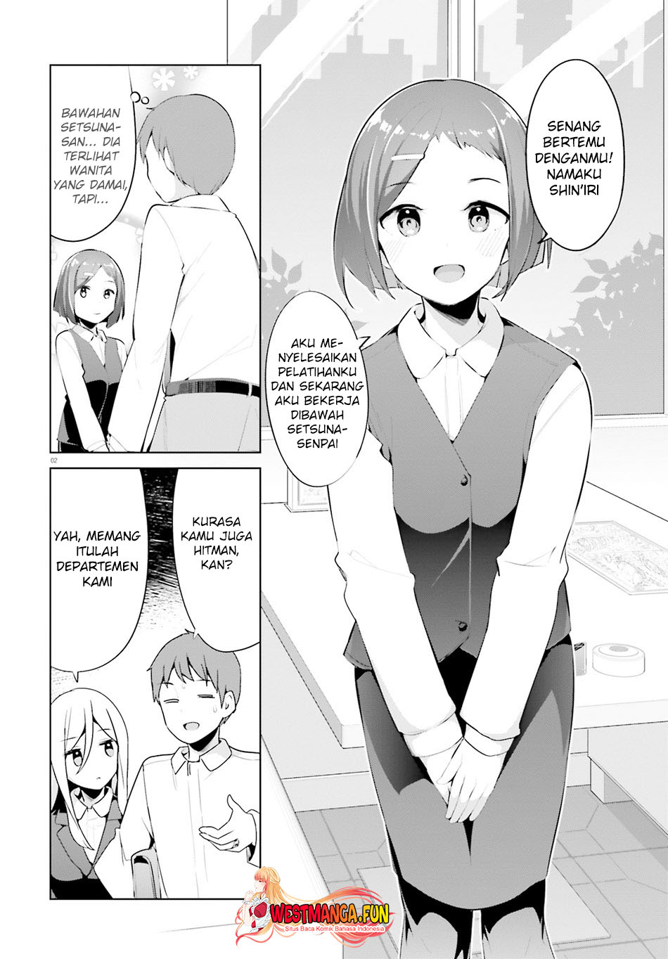 Haikei… Koroshiya-san to Kekkon Shimashita Chapter 36 Gambar 4