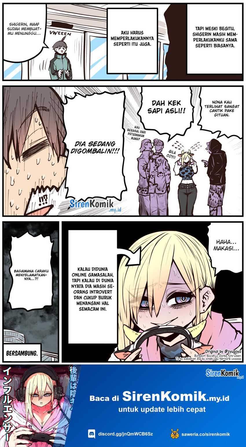 Kouhai wa Inkya Agari no Infuruensaa Chapter 09 Gambar 4