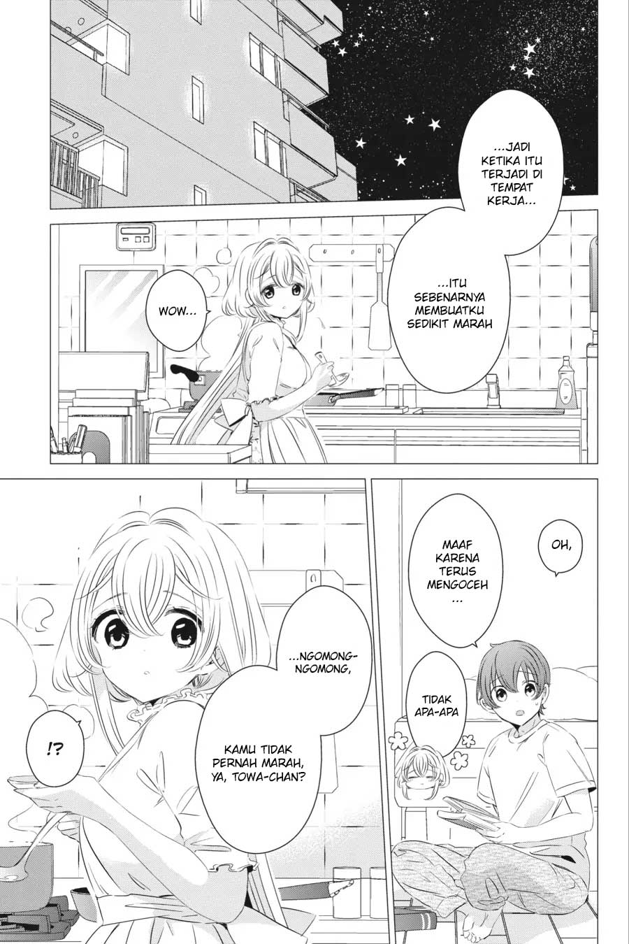 One Room, Hiatari Futsuu, Tenshi-tsuki Chapter 14 Gambar 4
