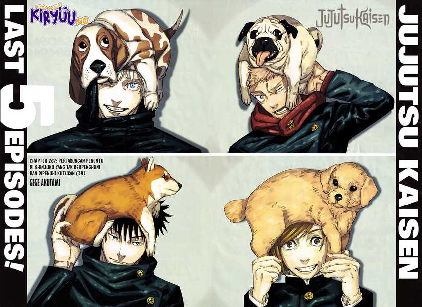 Jujutsu Kaisen Chapter 267 halaman 4