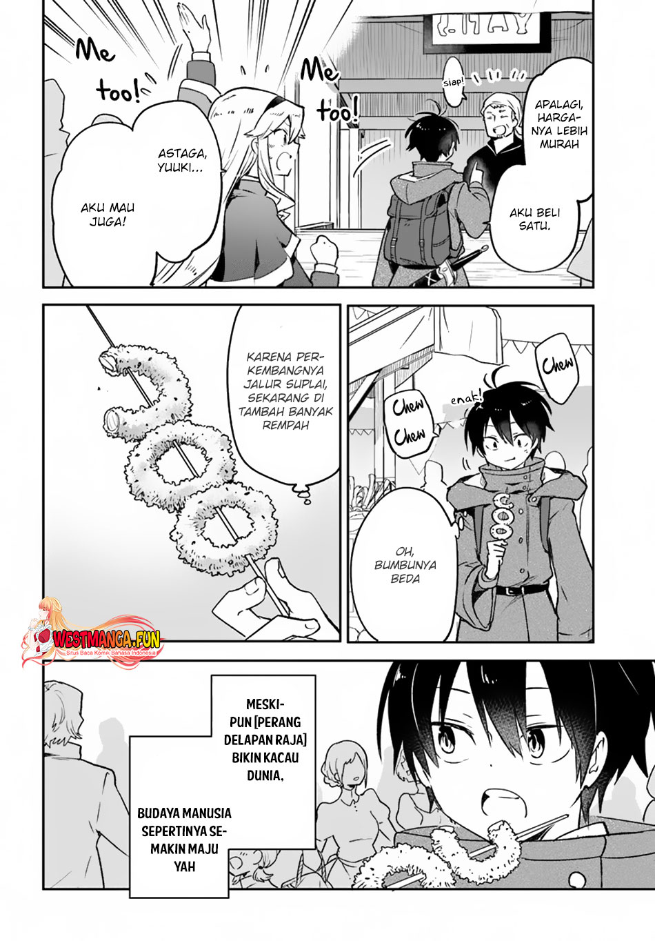 Henkyou Gurashi no Maou, Tensei shite Saikyou no Majutsushi ni naru 〜Aisarenagara Nariagaru Moto Maō wa, Ningen o Shiritai〜 Chapter 41 Gambar 7