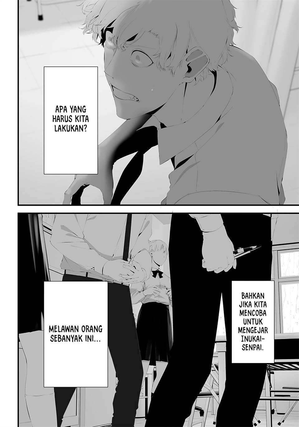 Tsurenai Hodo Aokute Azatoi Kurai ni Akai Chapter 44 Gambar 4