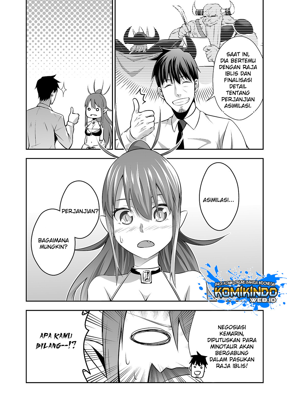 Salaryman Ga Isekai Ni Ittara Shitennou Ni Natta Hanashi Chapter 03 Gambar 4