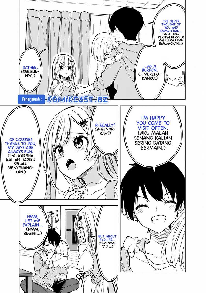 Maigo ni Natteita Youjo o Tasuketara, Otonari ni Sumu Bishoujo Ryuugakusei ga Ie ni Asobi ni Kuru You ni Natta Ken ni Tsuite Chapter 12 Gambar 4
