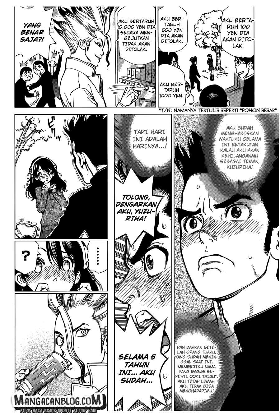 Dr. Stone Chapter 1 halaman 8