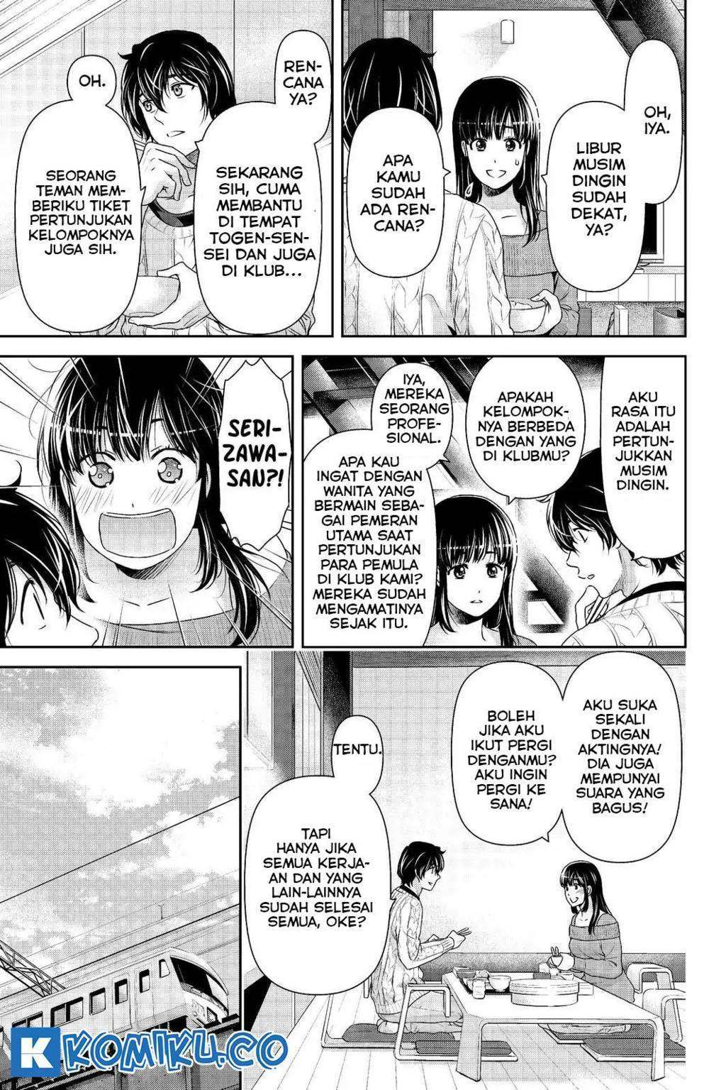 Domestic na Kanojo Chapter 206 Gambar 4