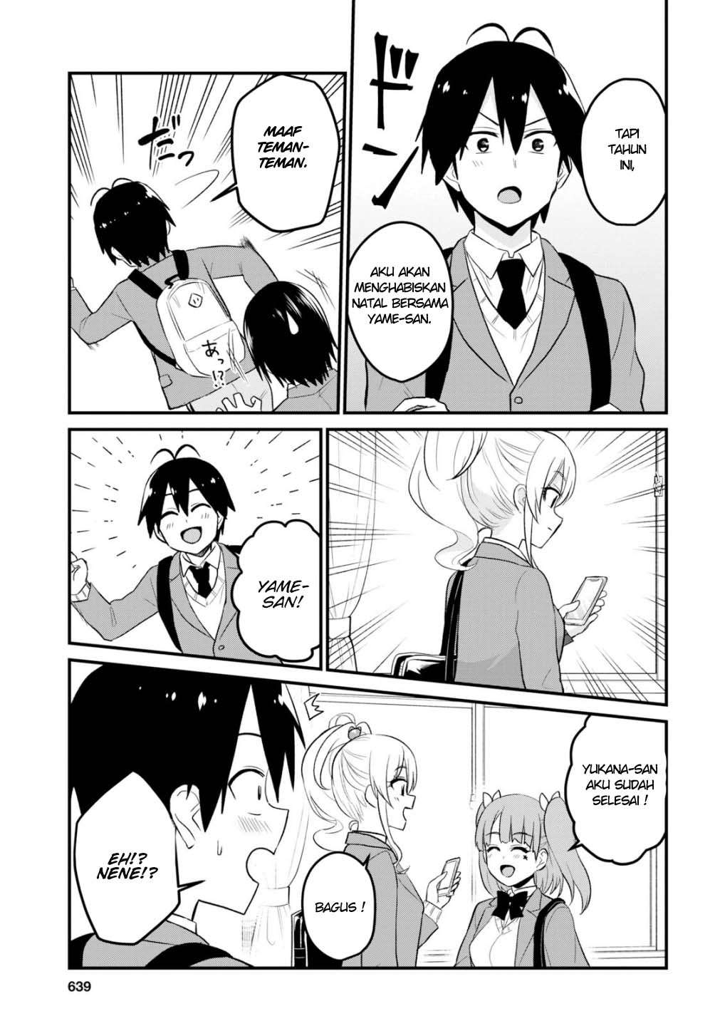 Hajimete no Gal Chapter 86 halaman 4