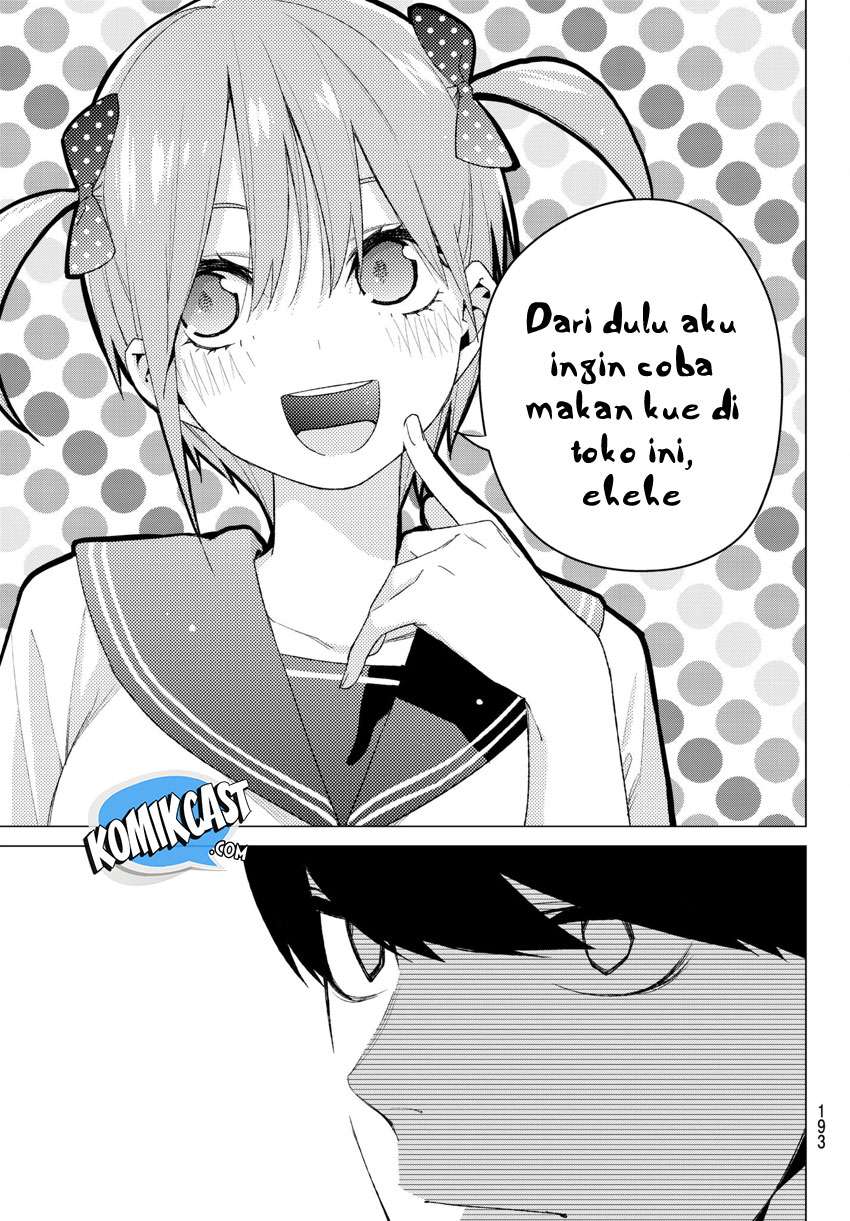 Go-toubun no Hanayome Chapter 53 Gambar 4