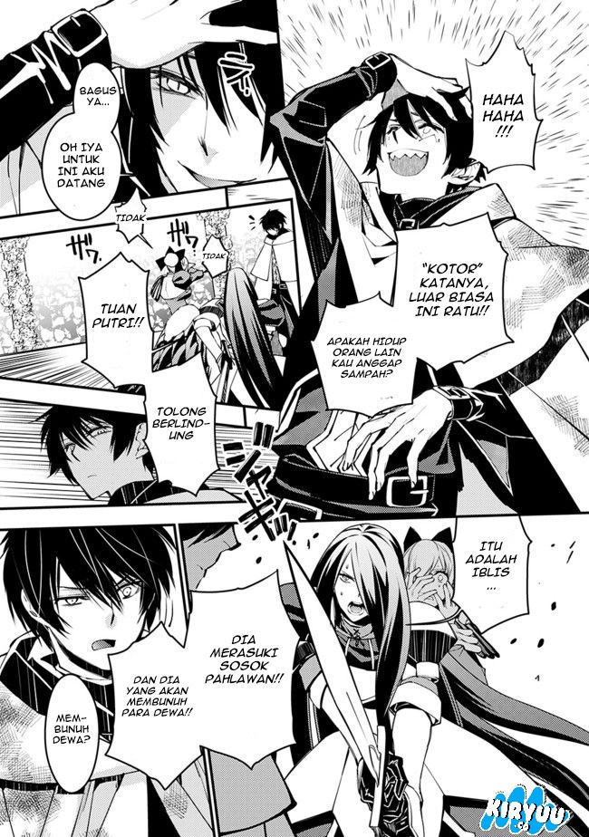 Fukushuu o Koinegau Saikyou Yuusha wa, Yami no Chikara de Senmetsu Musou Suru Chapter 2.3 - Halaman 4