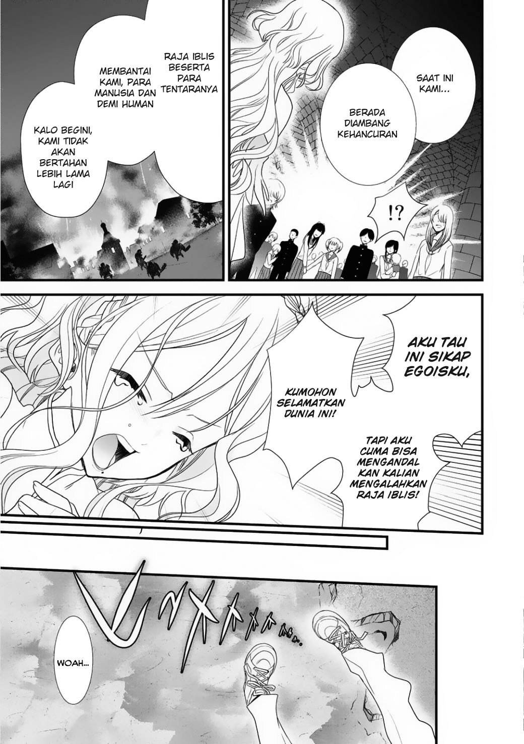 Class ga Isekai Shoukan sareta Naka Ore dake Nokotta n desu ga Chapter 03 Gambar 4