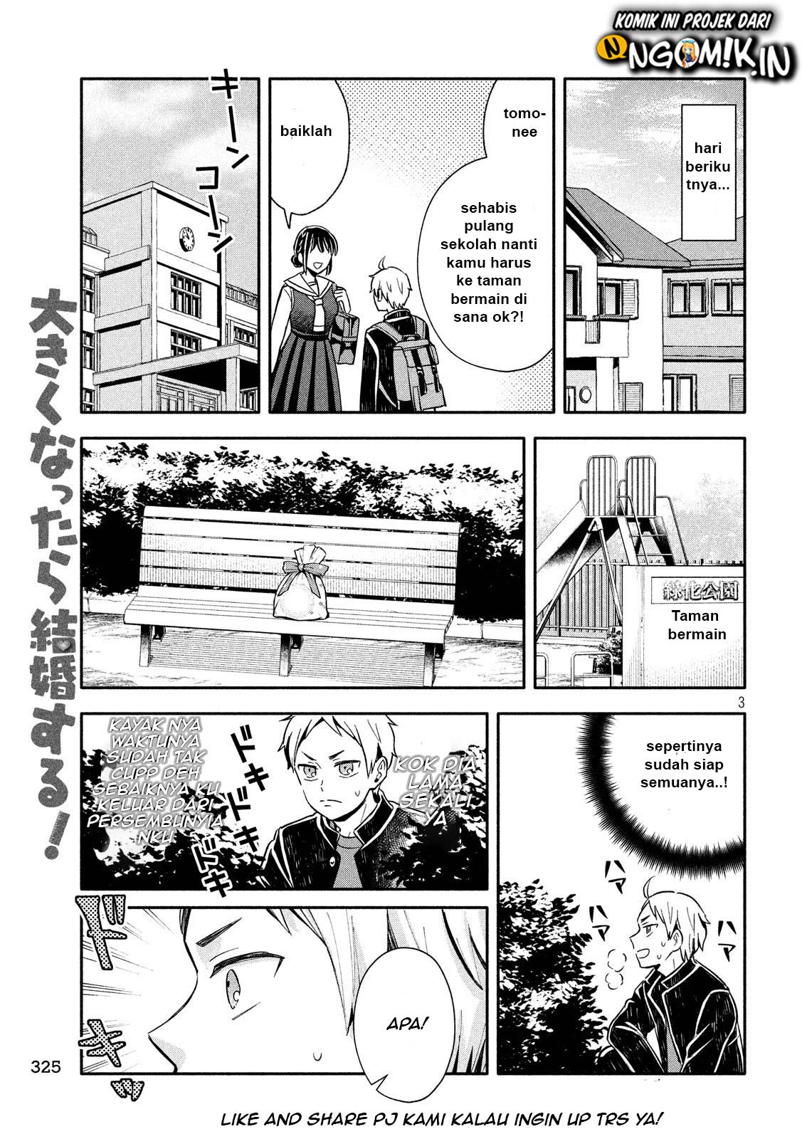 Ookiku nattara kekkon suru! Chapter 09 Gambar 4