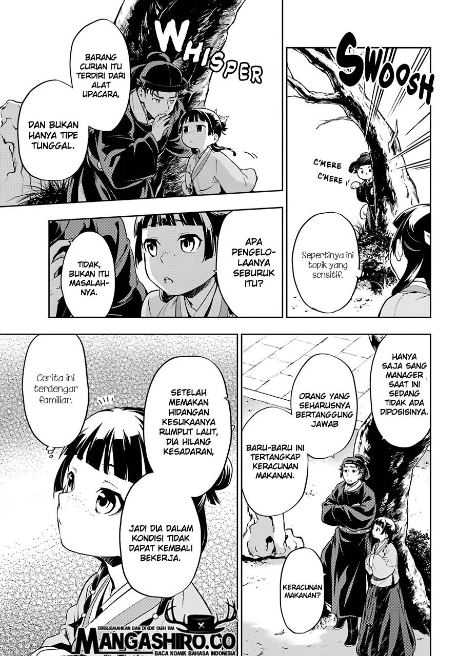 Kusuriya no Hitorigoto Chapter 31 Gambar 5