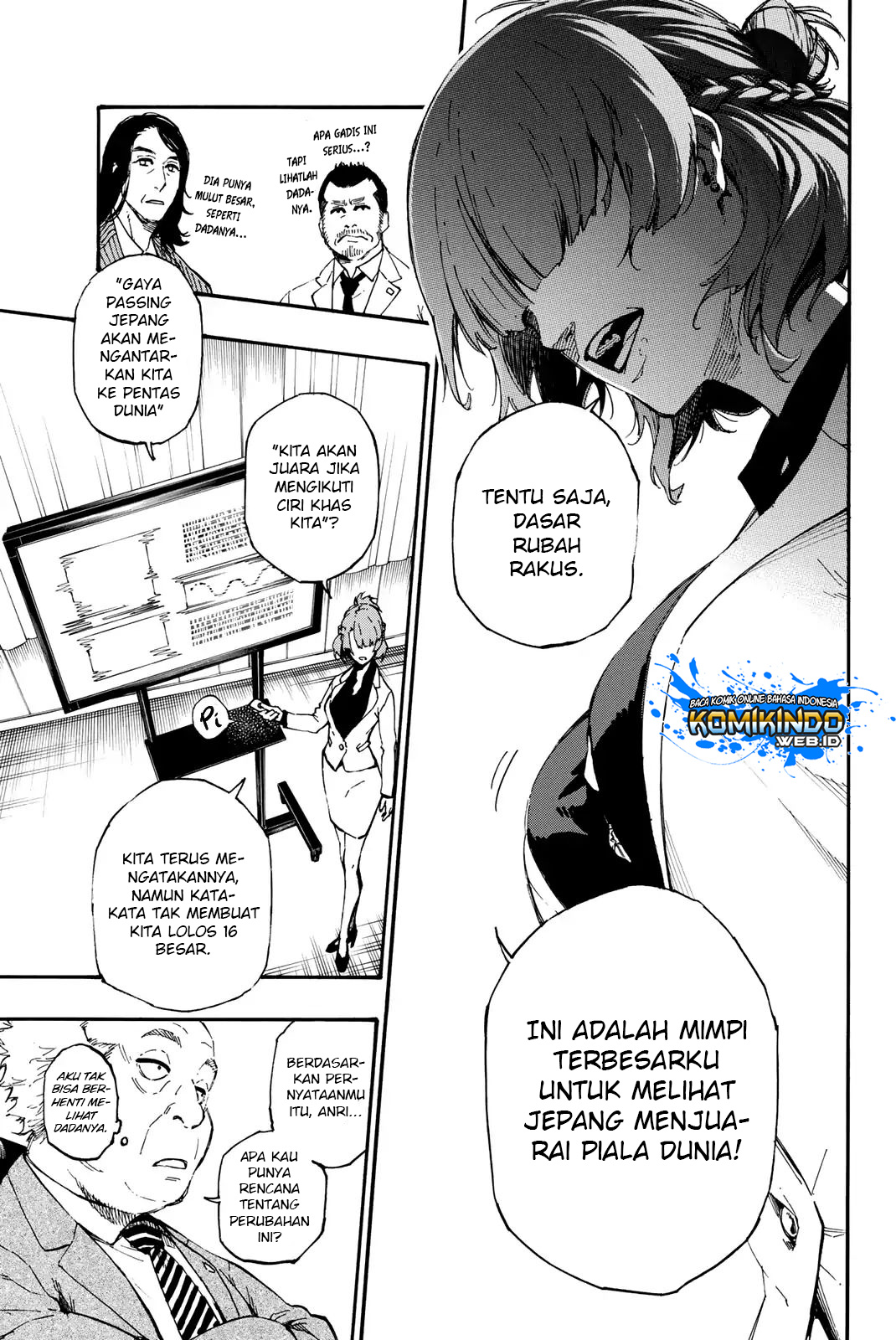 Blue Lock Chapter 01 Gambar 12