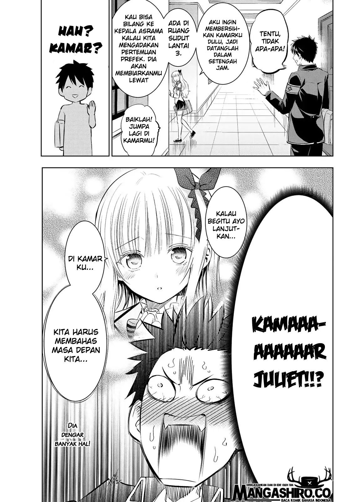 Kishuku Gakkou no Juliet Chapter 98 Gambar 5