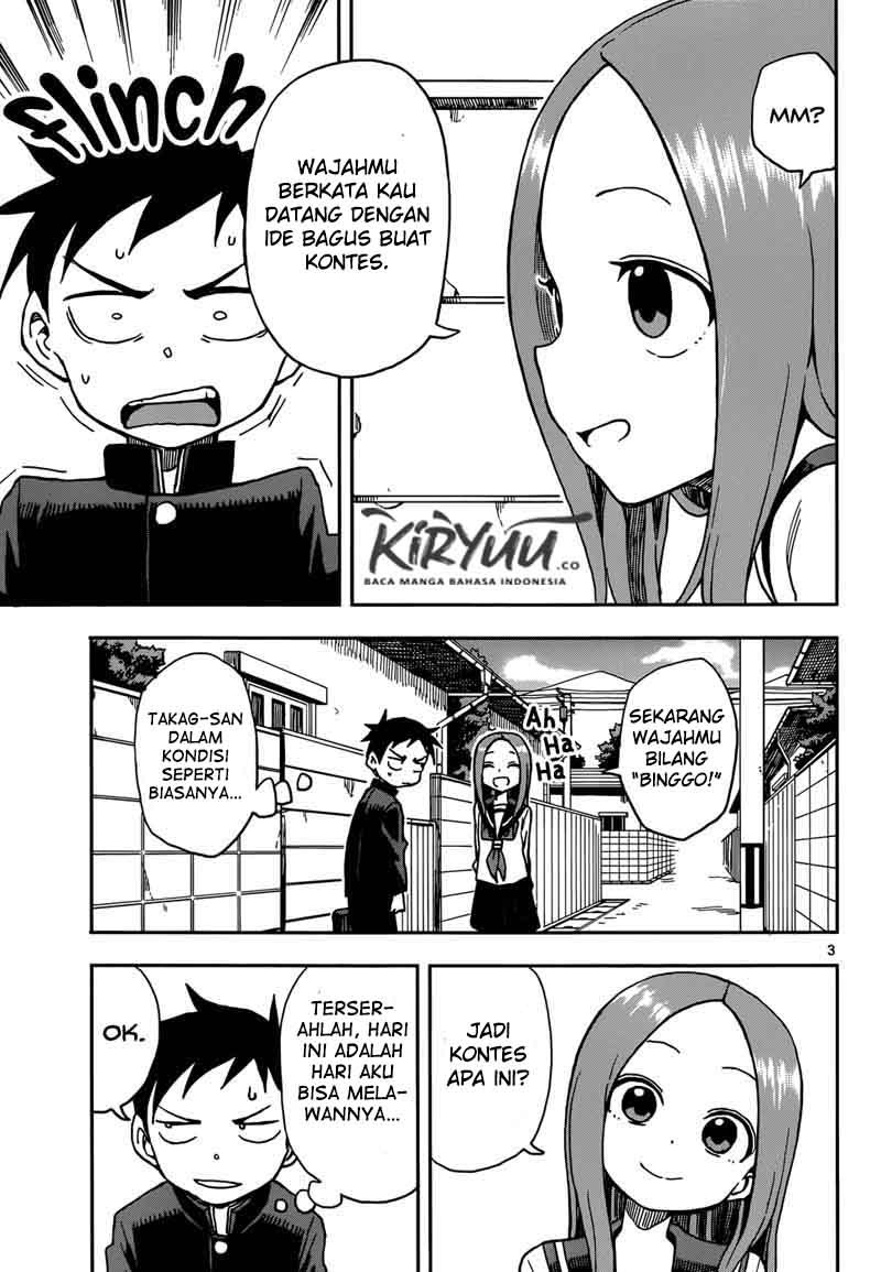 Karakai Jouzu no Takagi-san Chapter 74 Gambar 4