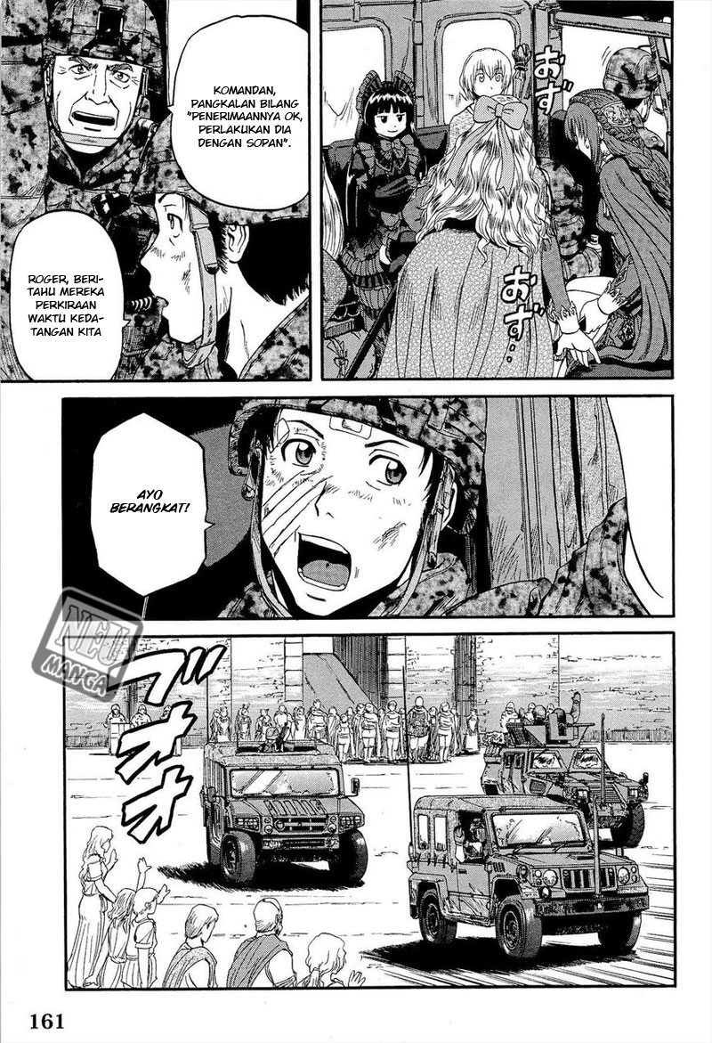 Gate – Jietai Kare no Chi nite Kaku Tatakeri Chapter 15 Gambar 5