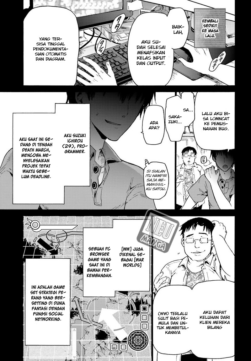 Death March kara Hajimaru Isekai Kyousoukyoku Chapter 01 Gambar 7