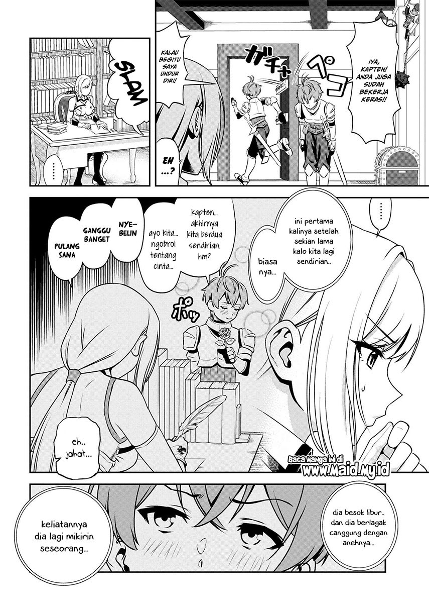 Toshiue elite onna kishi ga boku no mae de dake kawaii Chapter 04.1 Gambar 5