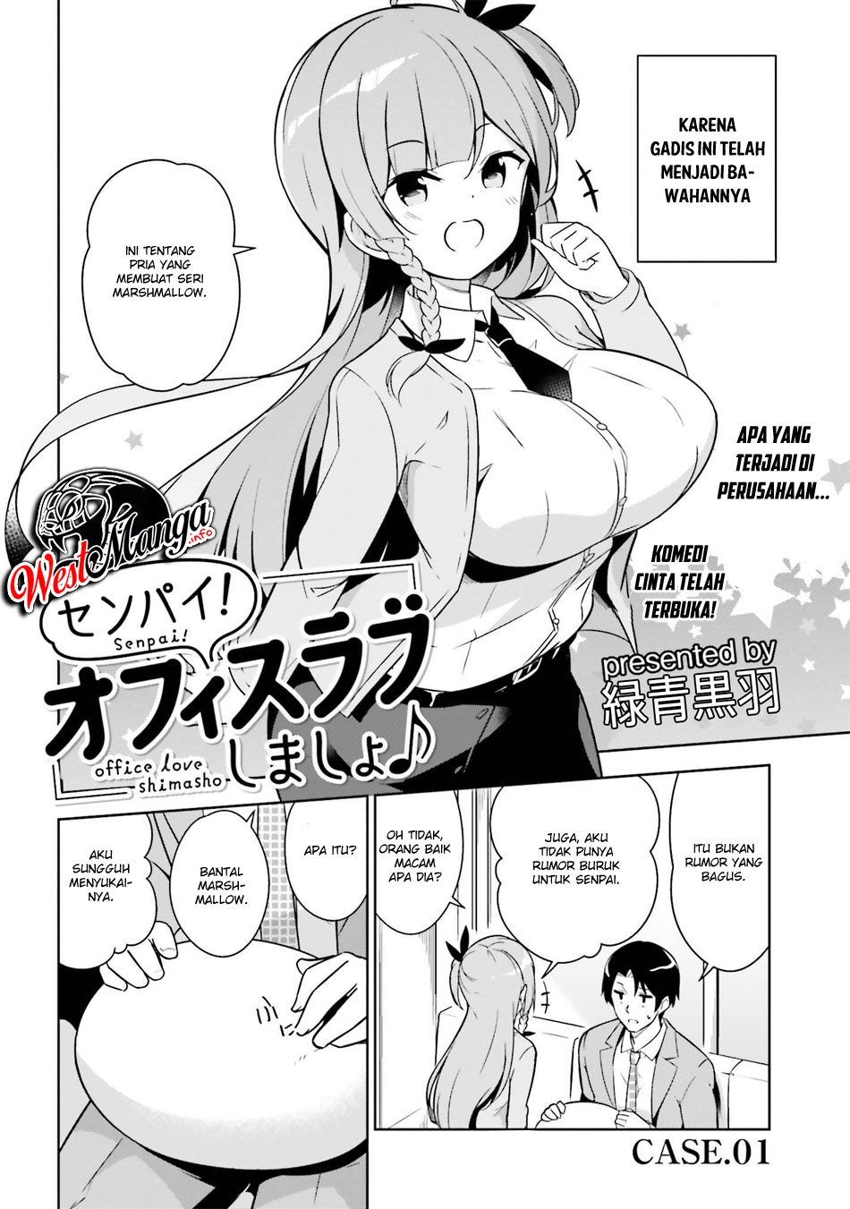 Senpai! Let's Have an Office Romance ♪ Chapter 01 Gambar 4