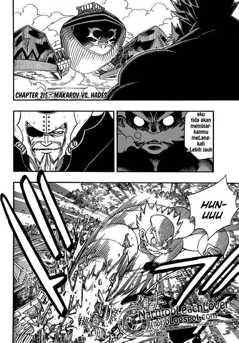 Fairy Tail Chapter 215 Gambar 4