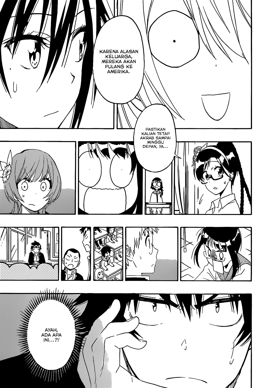 Nisekoi Chapter 157 Gambar 4