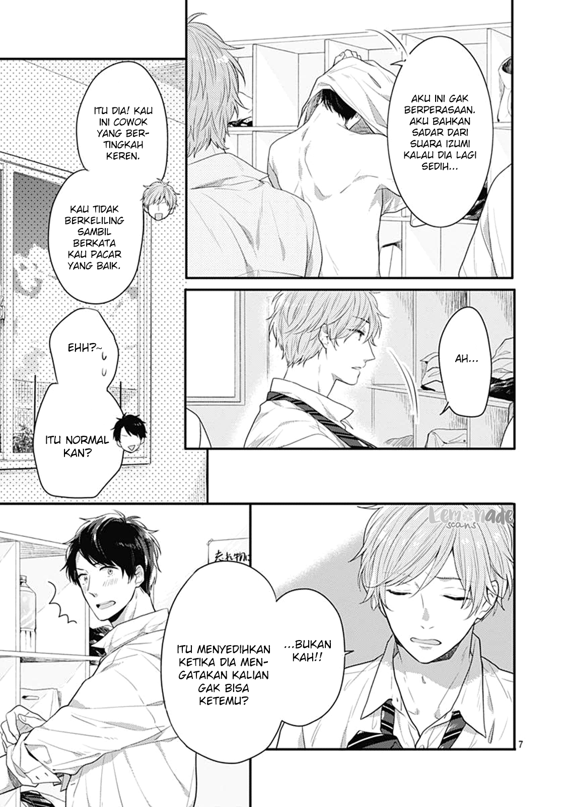 Koi wo Shiranai Bokutachi wa Chapter 4 Gambar 16
