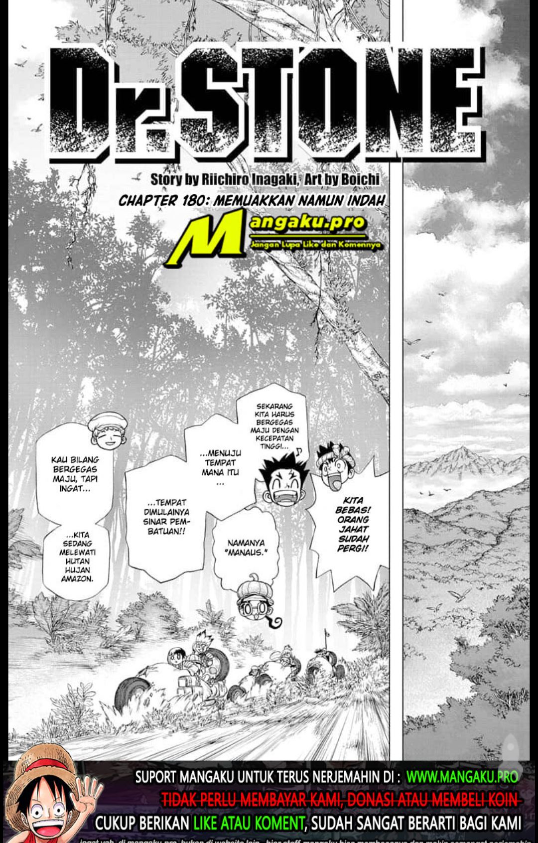 Dr. Stone Chapter 180 halaman 4