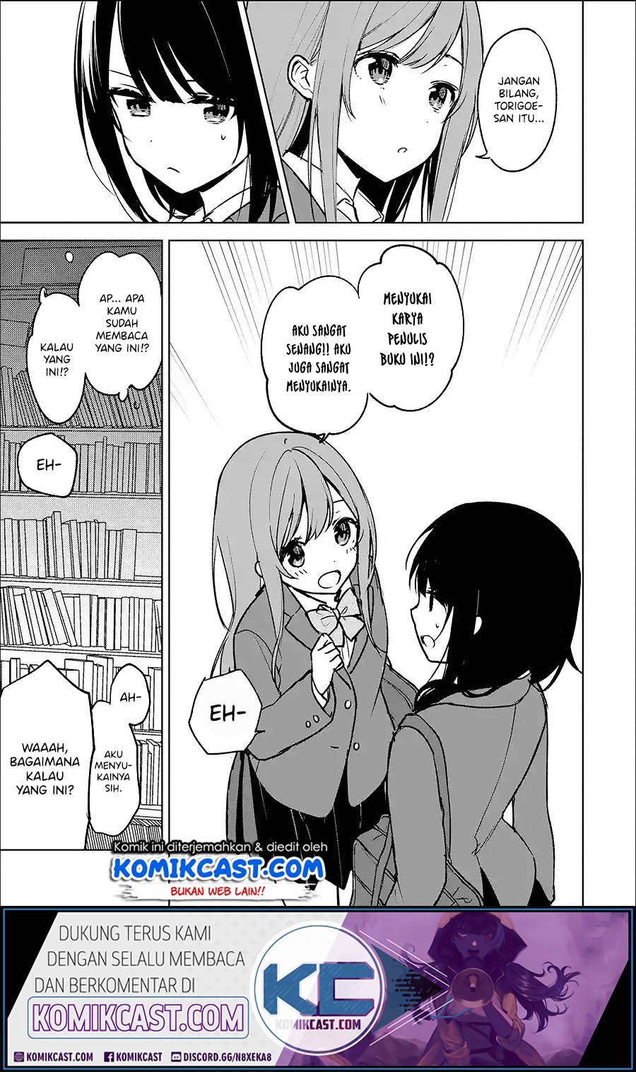 Chikan Saresou ni Natteiru S-kyuu Bishoujo wo Tasuketara Tonari no Seki no Osanajimi datta Chapter 19.2 Gambar 4