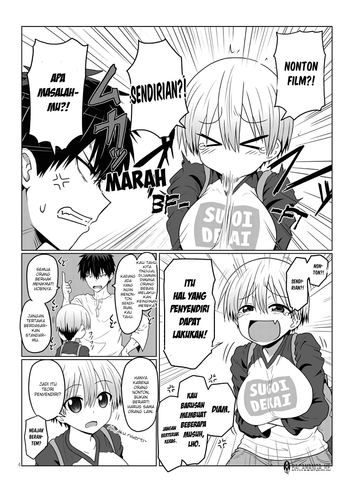 Uzaki-chan wa Asobitai! Chapter 02 Gambar 4