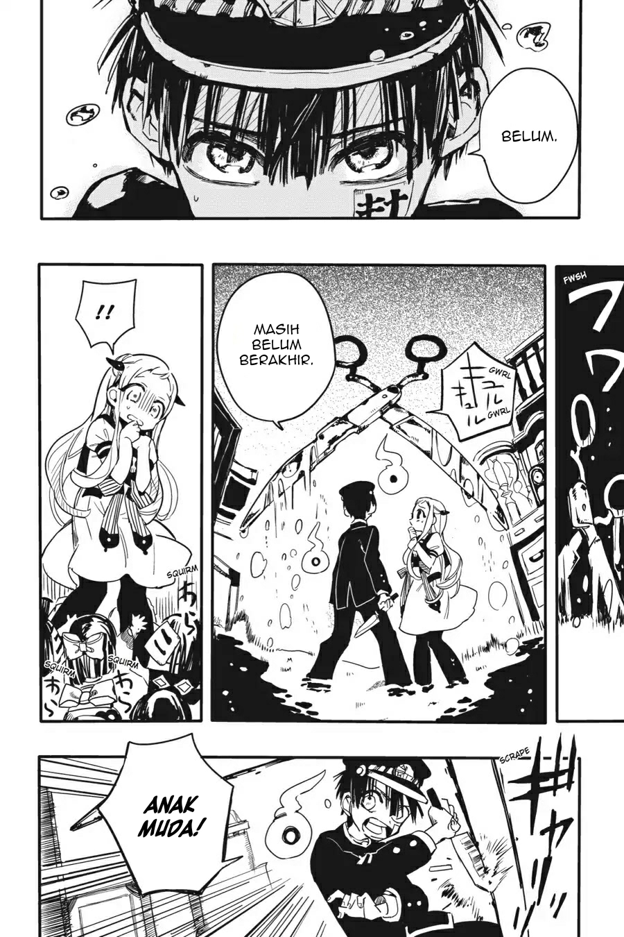 Jibaku Shounen Hanako-kun Chapter 06 Gambar 7