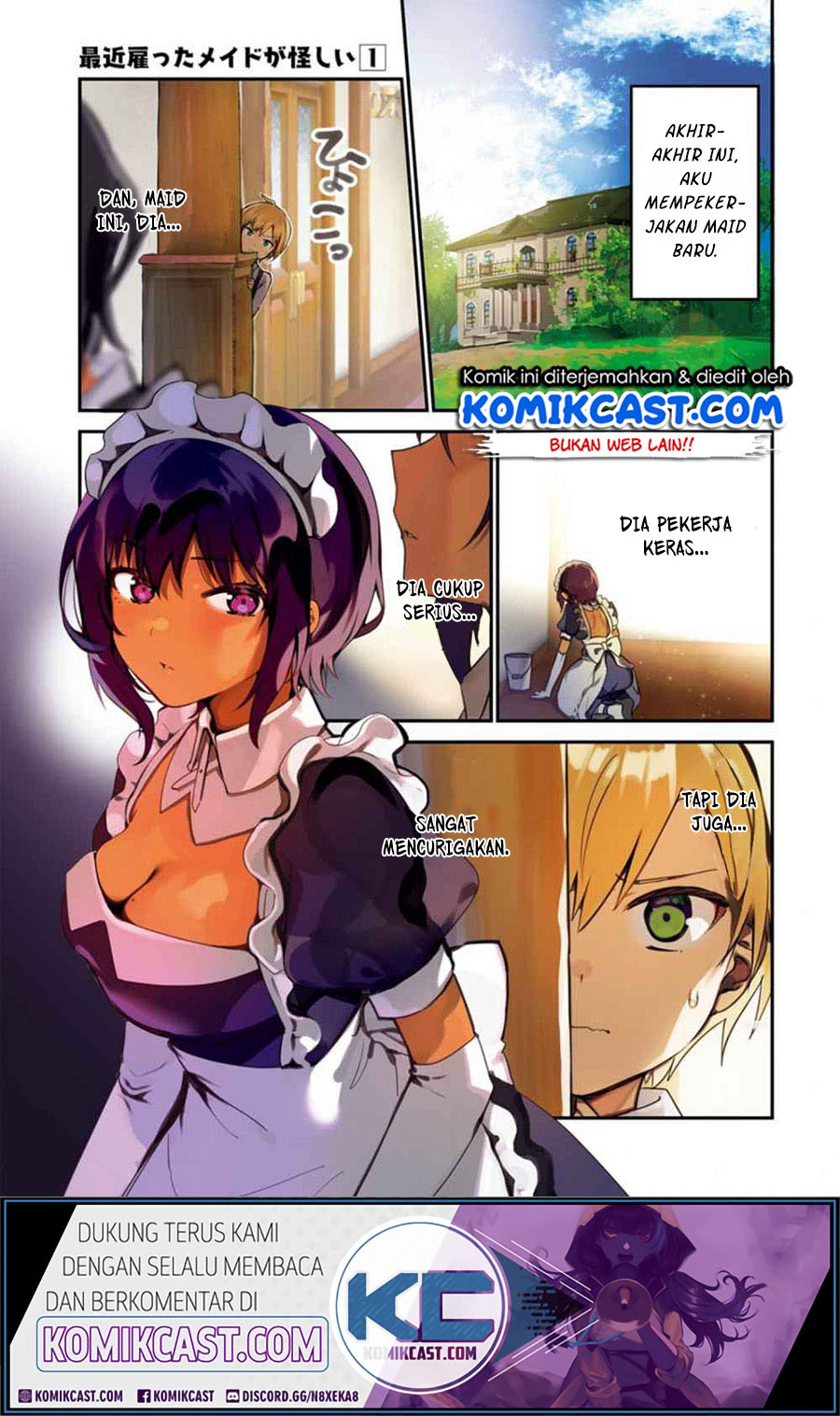 My Recently Hired Maid Is Suspicious Chapter 01 Gambar 4