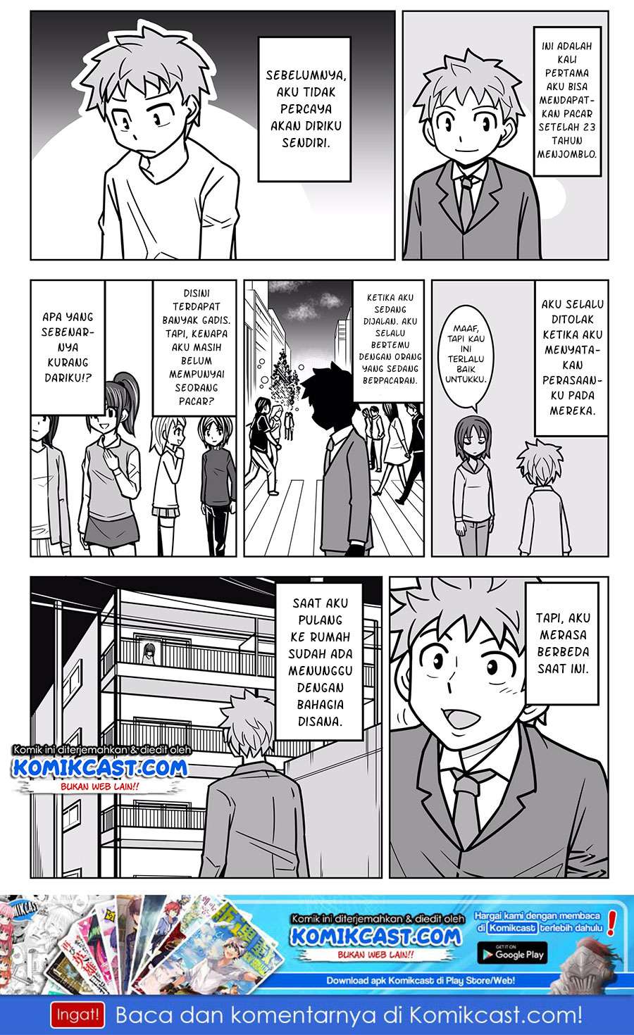 A Story about Living with a Ghost who will Attain Enlightenment in a Year Chapter 02 Gambar 4