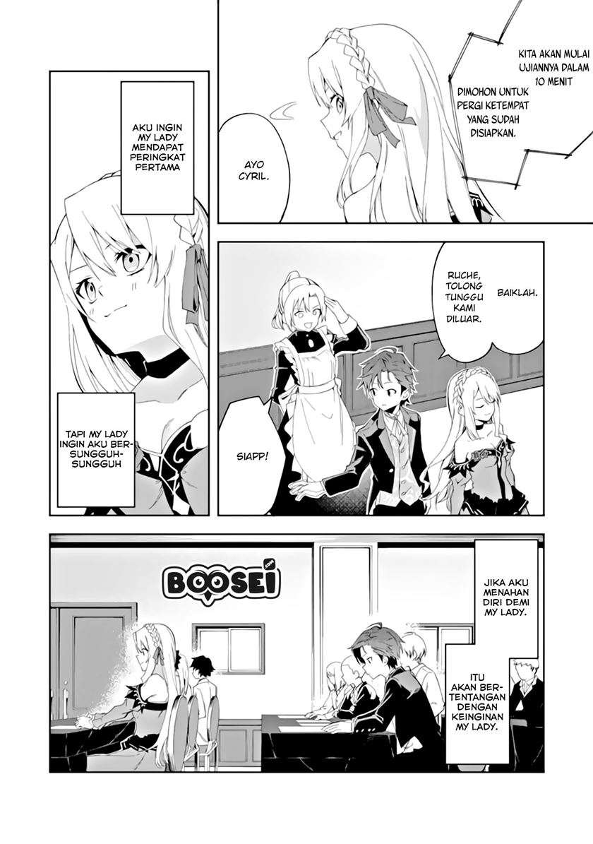 Akuyaku Reijou no Shitsuji-sama Hametsu Flag wa Ore ga Tsubusasete itadakimasu Chapter 3.1 Gambar 6