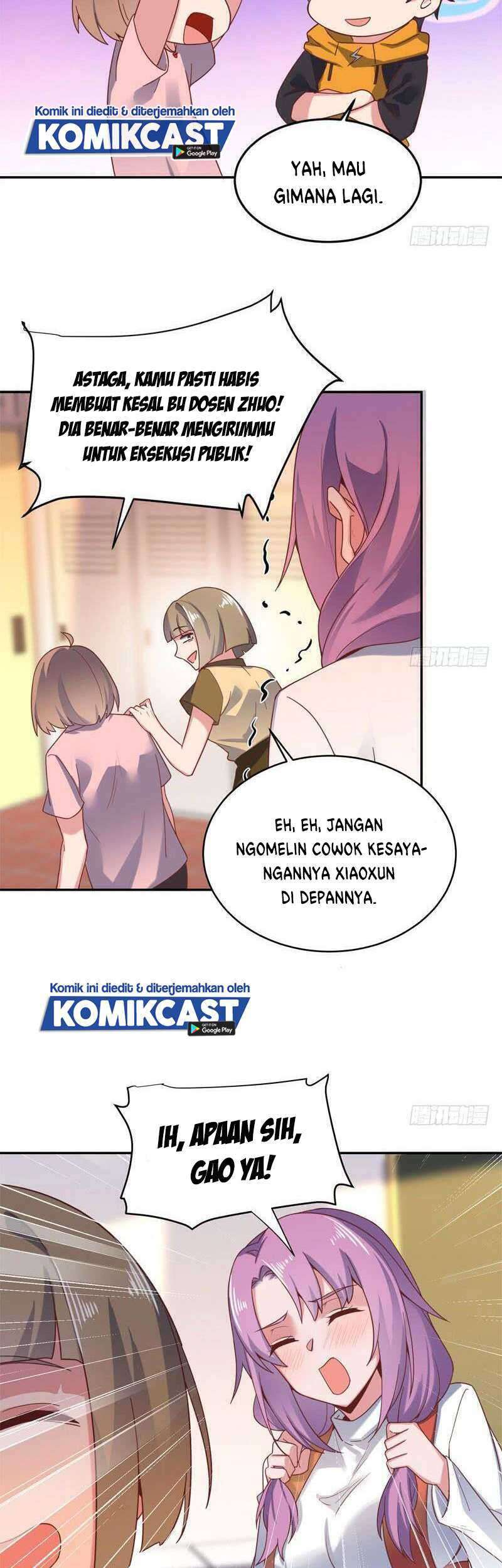 Carrying The Goddess Along Chapter 45 Gambar 5