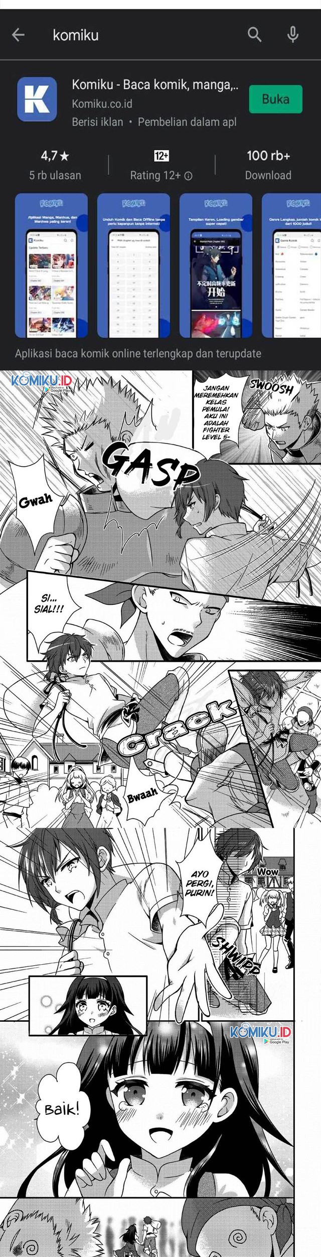 Kami Skill (Kokyou) suru Dake de Level Up suru Boku wa, Kamigami no Dungeon e Idomu. Chapter 1 – halaman 4