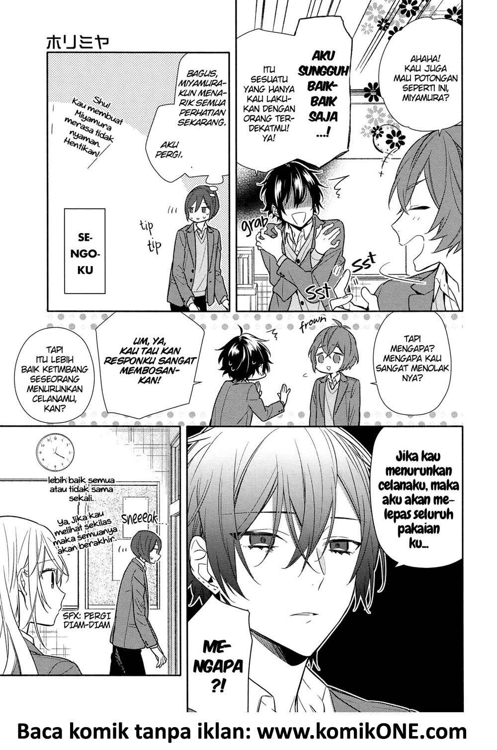 Horimiya Chapter 97 Gambar 4