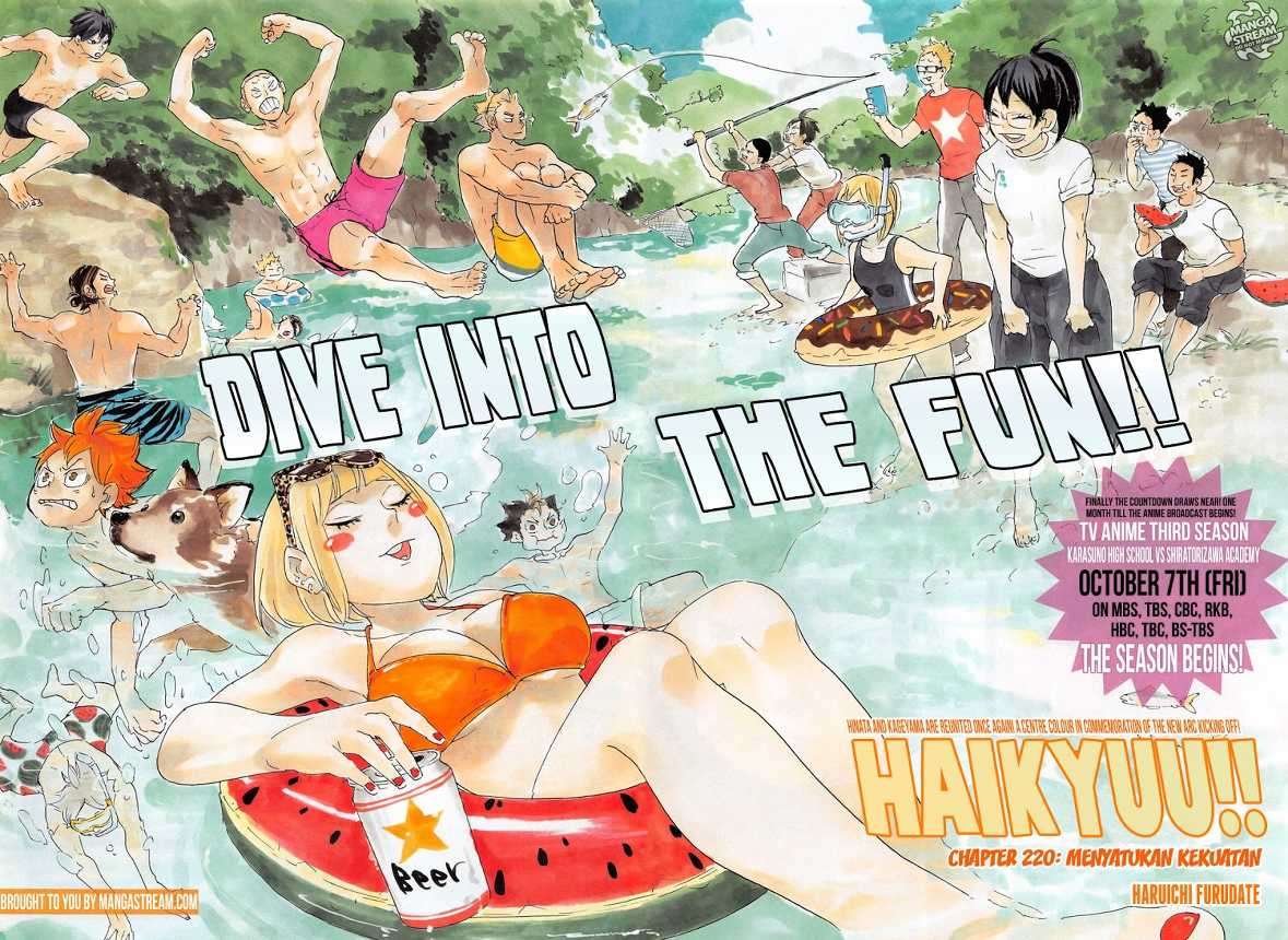 Haikyuu!! Chapter 220 Gambar 4