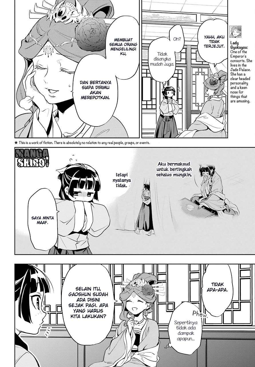 Kusuriya no Hitorigoto Chapter 9 Gambar 8