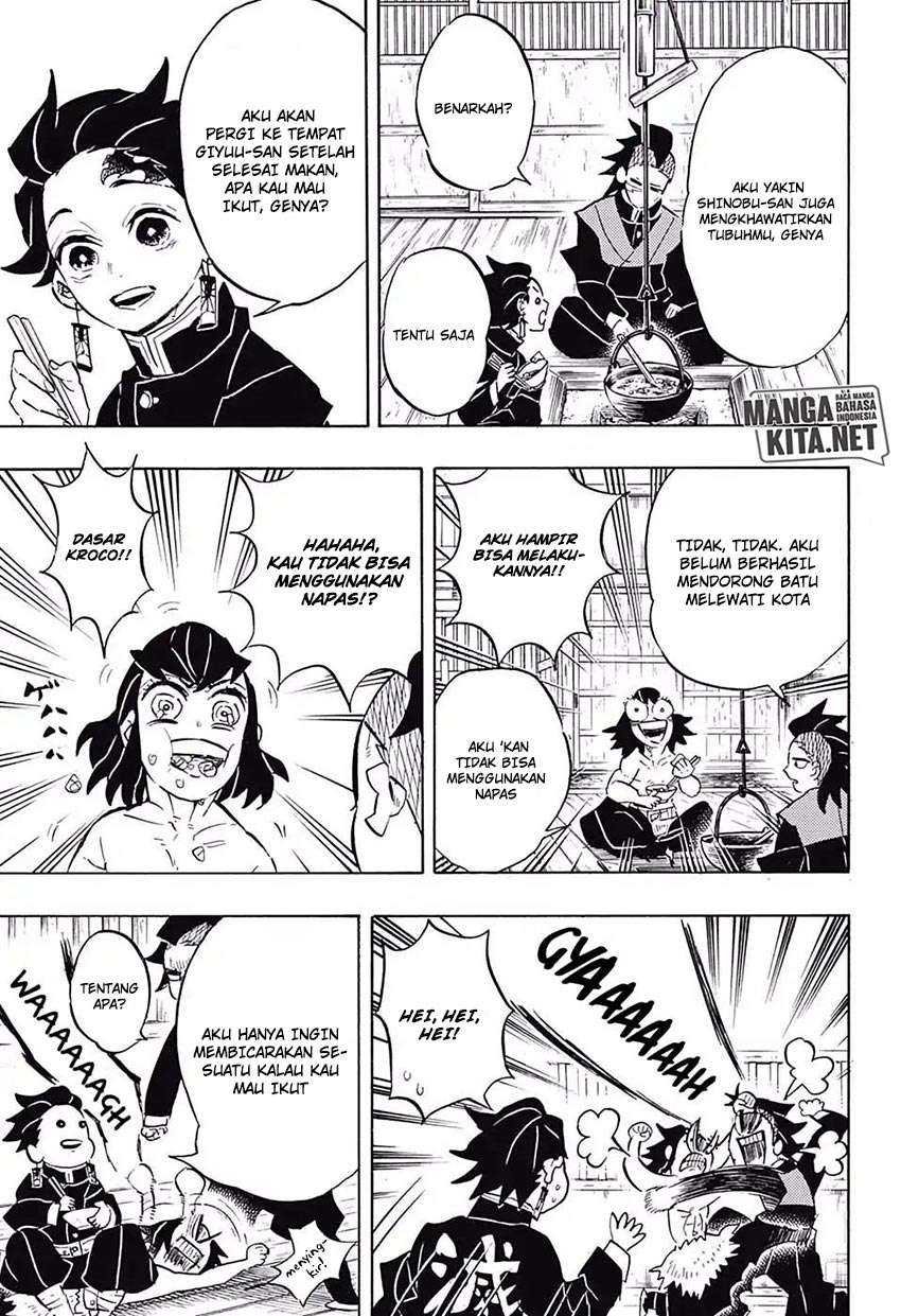 Kimetsu no Yaiba Chapter 136 Gambar 4