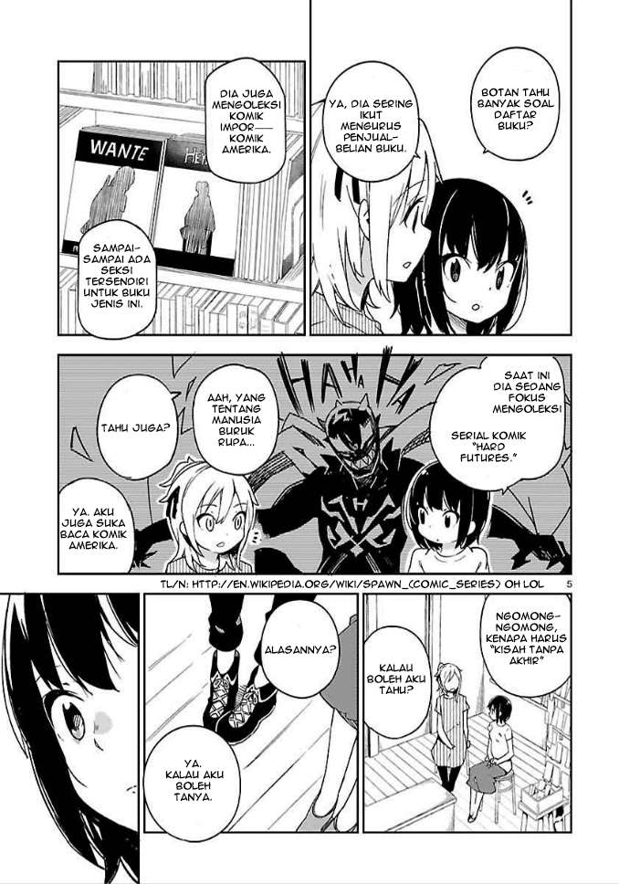 Ookami Shounen wa Kyou mo Uso wo Kasaneru Chapter 10 Gambar 6